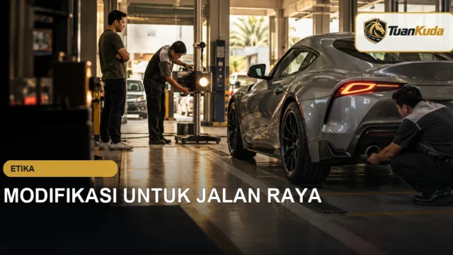 Pemeriksaan modifikasi mobil sport yang aman untuk jalan raya