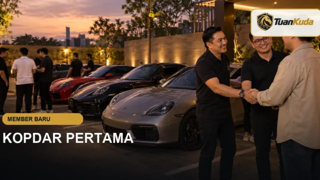 Member baru disambut pada kopdar pertama komunitas TuanKuda