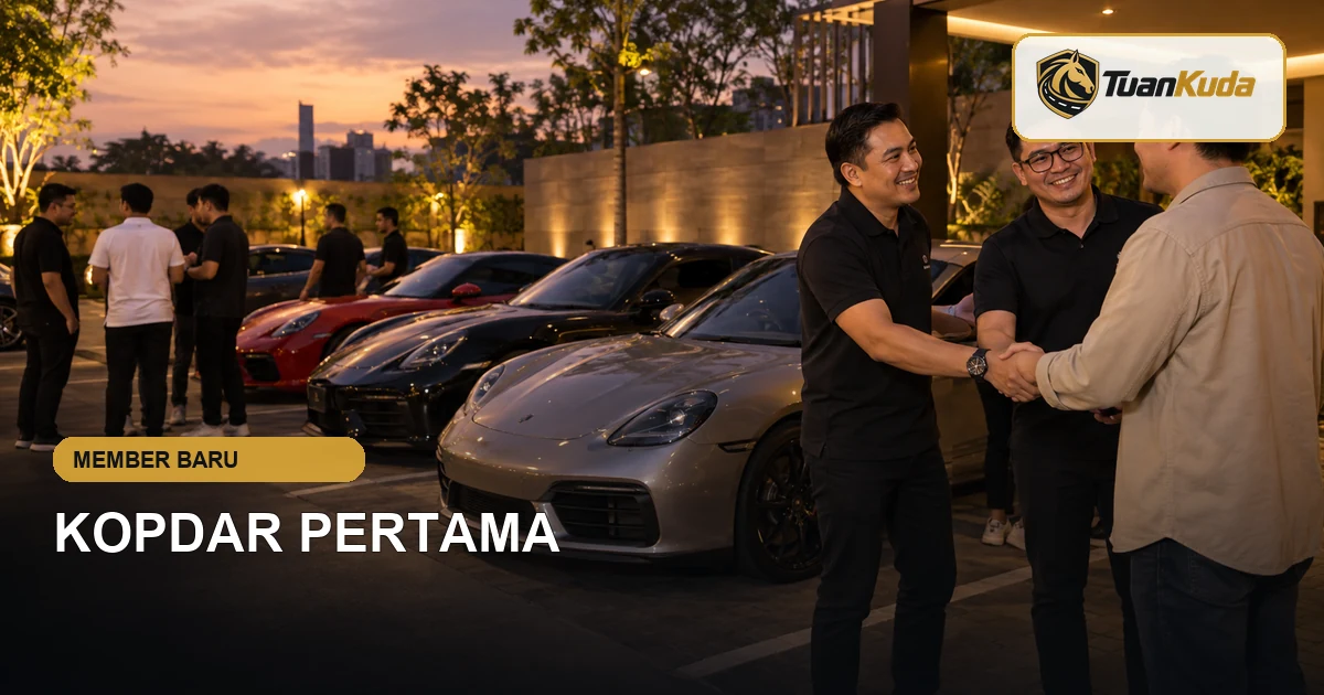 Member baru disambut pada kopdar pertama komunitas TuanKuda