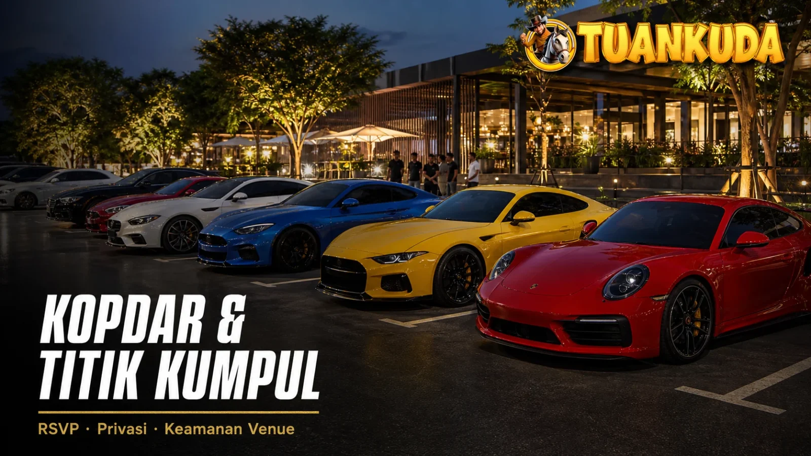 Kopdar komunitas mobil sport TuanKuda
