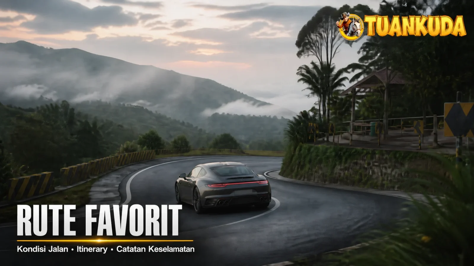 Rute touring mobil sport TuanKuda