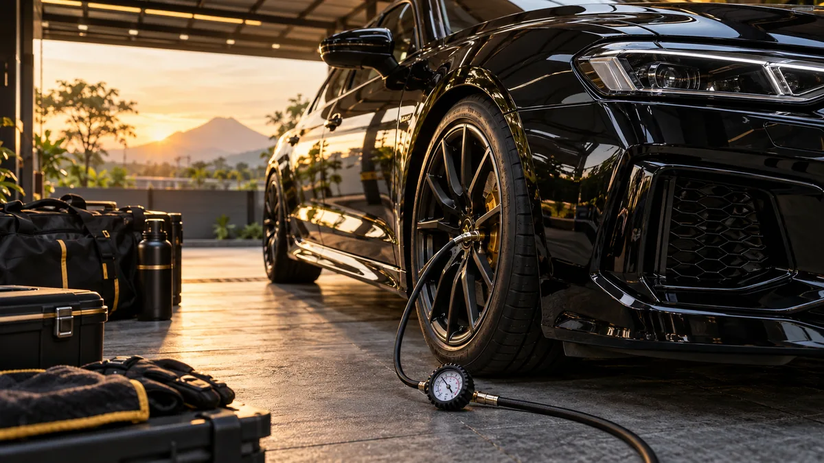 Checklist Tekanan Ban Sebelum Touring Mobil Sport