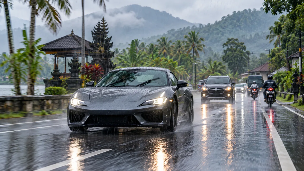 Ilustrasi panduan komunitas mobil sport TuanKuda