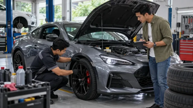 Ilustrasi panduan komunitas mobil sport TuanKuda
